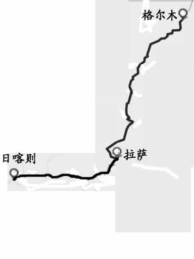 拉日鐵路的建設(shè)使青藏鐵路進(jìn)一步延伸。記者田俊制圖