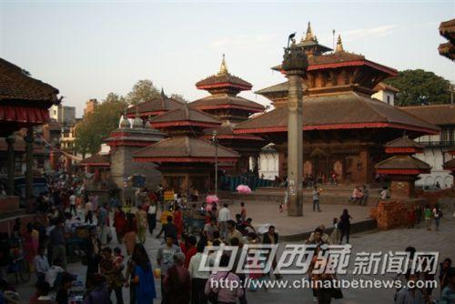 加德滿都杜巴廣場(chǎng)  彭月圓 攝