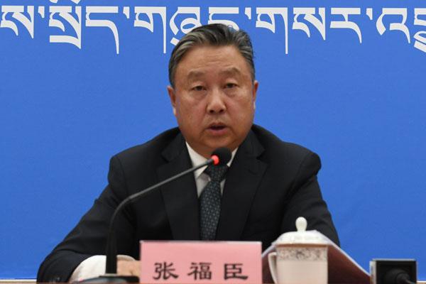 新聞發(fā)言人：西藏山南市副市長(zhǎng)、市脫貧攻堅(jiān)指揮部部副指揮長(zhǎng) 張福臣.jpg