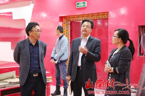 赫沛在市檔案局（館）調研