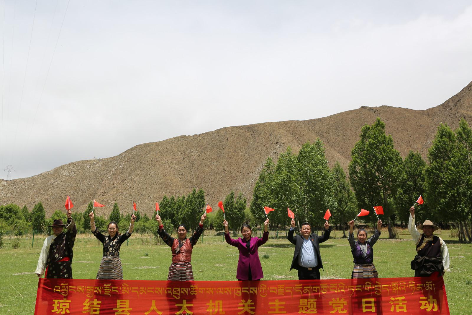 圖為：瓊結(jié)縣人大機(jī)關(guān)主題黨日活動現(xiàn)場。.JPG